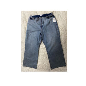 Good American Indigo Wide Leg Pull Jeans - Size 2XL (NWT)